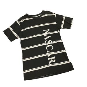 Camp David Striped Cotton NASCAR short sleeve shirt size XL